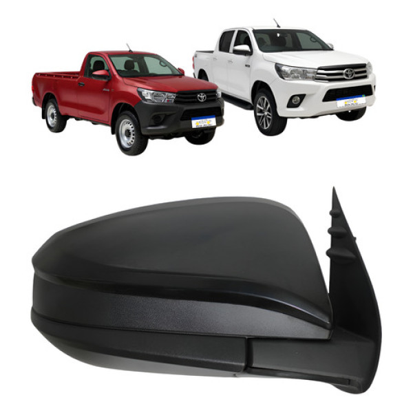 Retrovisor Manual Toyota Hilux Sw4 2016 A 2025 Sem Pisca Ld