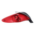 Sinaleira Traseira Peugeot 207 Hatch 2008 09 10 11 A 2015 Ld Direito/passageiro Vermelho/cristal Com Grade Cromada