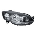 Farol Fiat Idea 2010 2011 2012 2013 A 2016 Mascara Negra Ld
