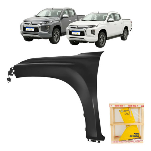 Paralama Esquerdo L200 Triton 2021 2022 2023 2024 2025