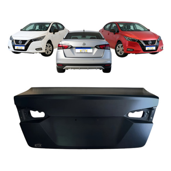 Tampa Traseira Porta Malas Nissan Versa 2021 A 2025 Nova