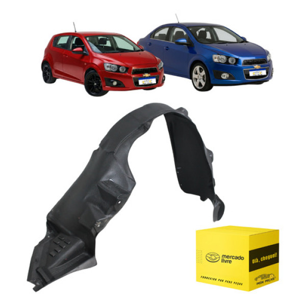 Parabarro Dianteiro Gm Sonic Hatch Sedan 2012 2013 2014 L.d