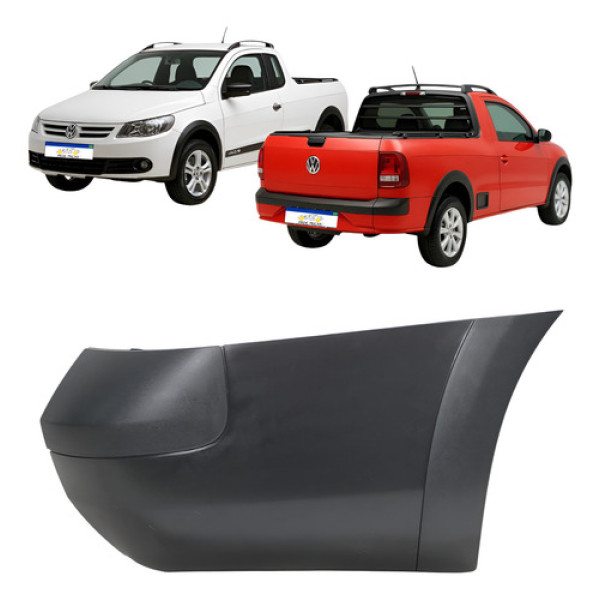 Polaina Traseira Vw Saveiro G5 G6 2009 2010 2011 A 2016 Ld  Direito/passageiro