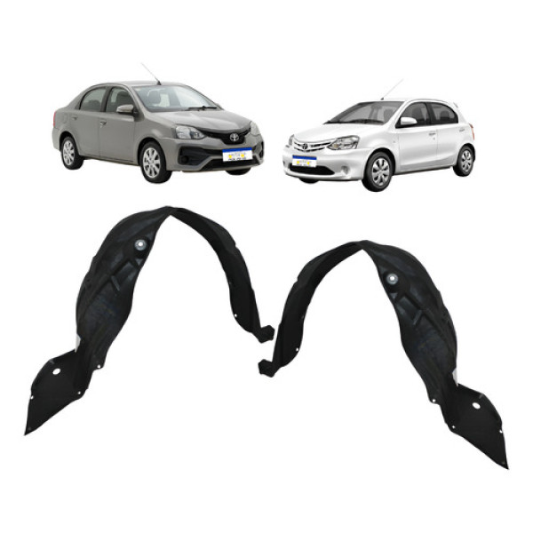 Par Parabarro Dianteiro Etios 2012 A 16 17 18 19 2020 2021