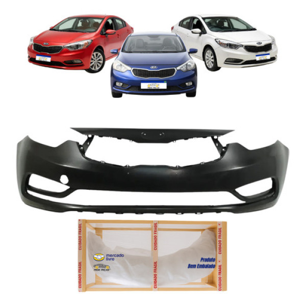 Parachoque Cerato 2014 2015 2016 Sx Sx3 Novo Preto