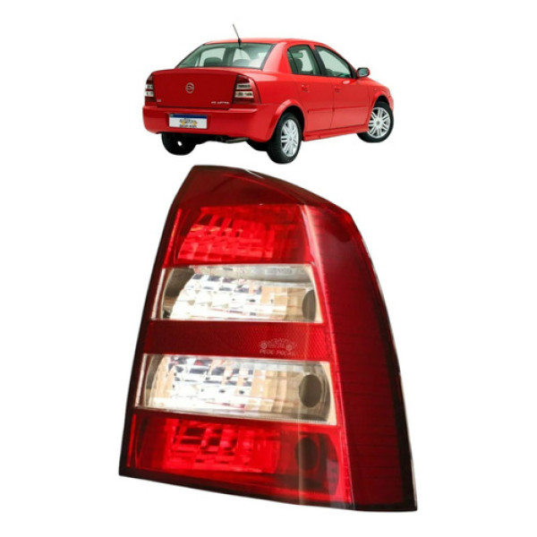 Lanterna Chevrolet Astra 2003 2004 2005 2006 2007 A 2011 Ld Direito/passageiro Vermelho/bicolor