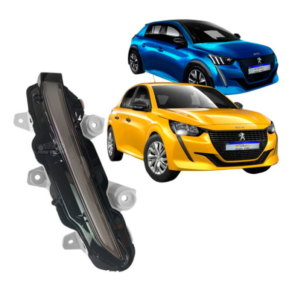 Farol Milha Peugeot 208 Led Drl 2020 2021 2022 2023 2024 Ld
