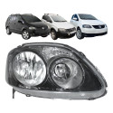 Farol Volkswagen Fox Spacefox 2008 2009 2010 L.d Foco Duplo