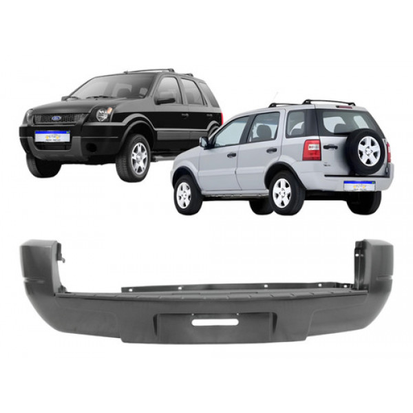 Parachoque Traseiro Ecosport 2003 2004 2005 2006 2007 Novo