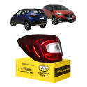 Lanterna Captur 2017 2018 2019 2020 2021 Led Esquerda Esquerdo/motorista Vermelho