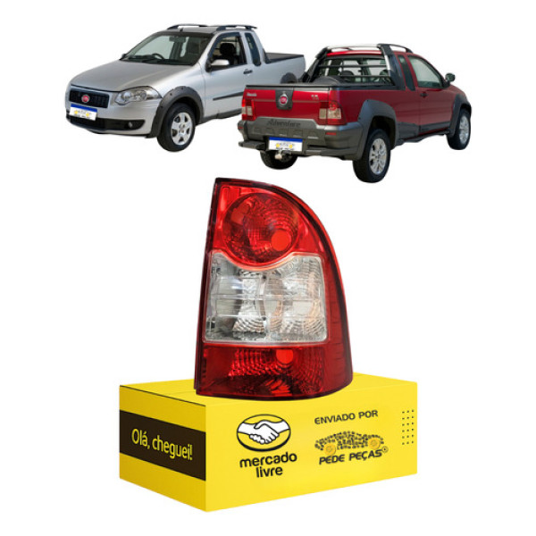 Lanterna Sinaleira Strada 2009 2010 2011 2012 2013 Novo L.d Direito/passageiro Vermelho