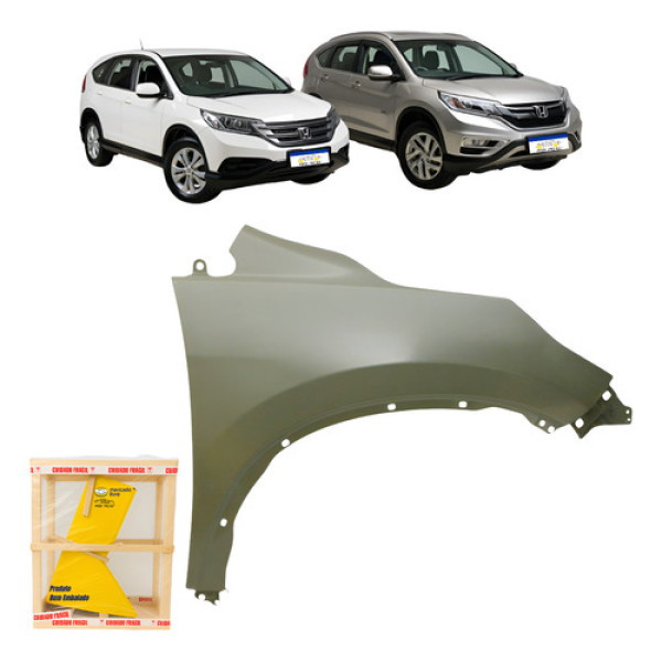 Paralama Direito Honda Crv 2012 2013 2014 2015 2016 Direito