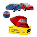 Lanterna Esquerda Ford Ka Hatch 2019 2020 2021 Cristal Esquerdo/motorista Vermelho Cristal
