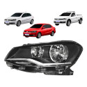 Farol Vw Gol Saveiro Voyage G6 2013 2014 2015 2016 L.e Novo  Esquerdo