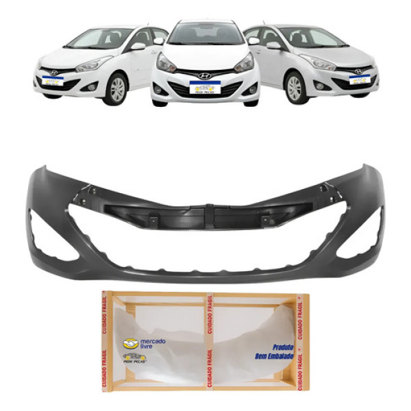 Parachoque Dianteiro Hb20 2012 2013 2014 2015 Preto