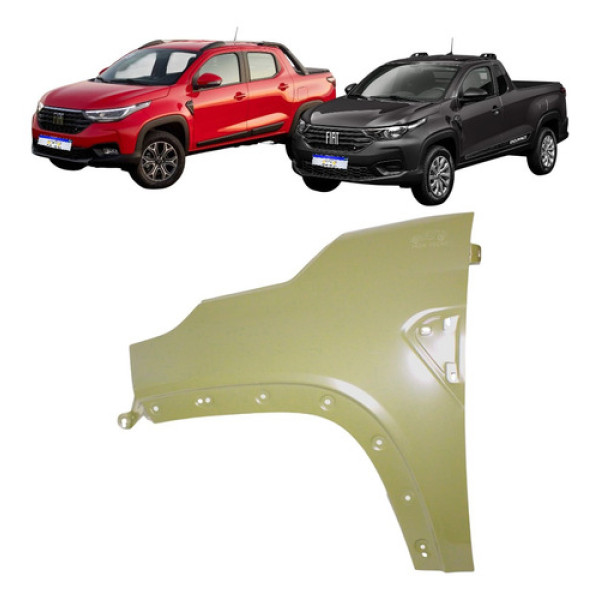 Paralama Fiat Strada Ranch 2020 2021 22 2023 2024 2025 Le
