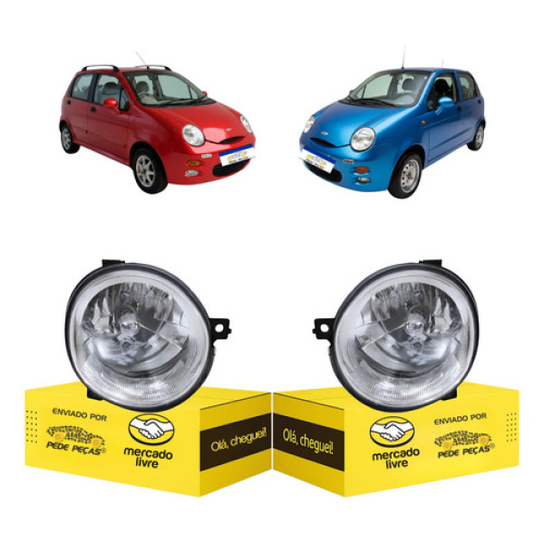 Par Farol Chery Qq 2011 2012 2013 2014 2015 Novos Ambos Lados