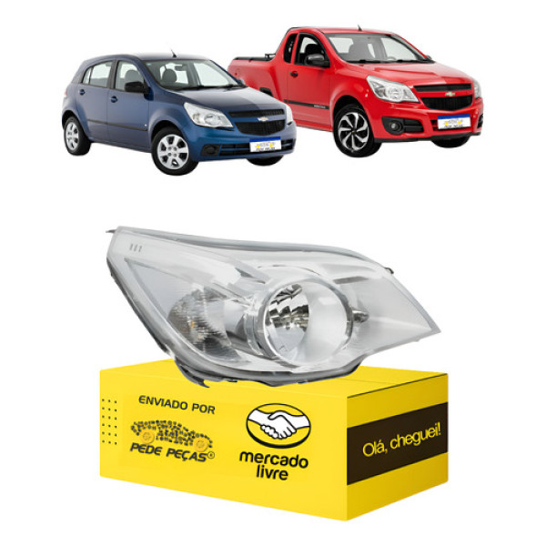 Farol Agile Montana 2010 2011 2012 2013 2014 2015 A 2021 L.d Direito