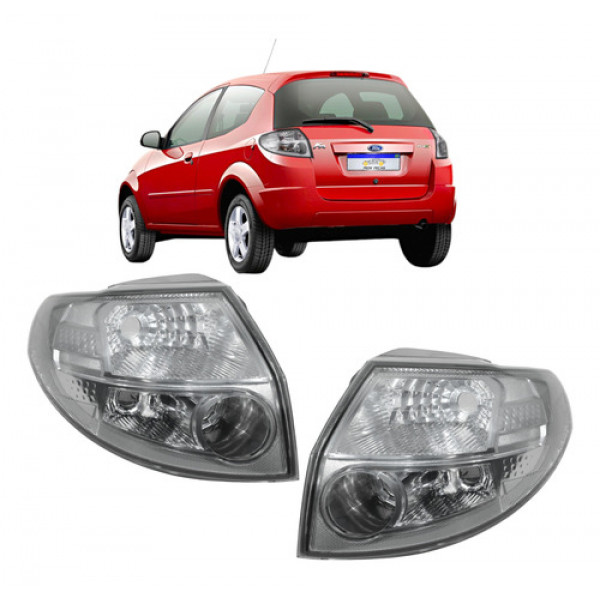 Lanterna Ford Ka 2008 2009 2010 2011 2012 2013 Fumê Novo 