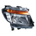 Farol Ford Ranger 2013 A 2016 Foco Duplo Mascara Negra
