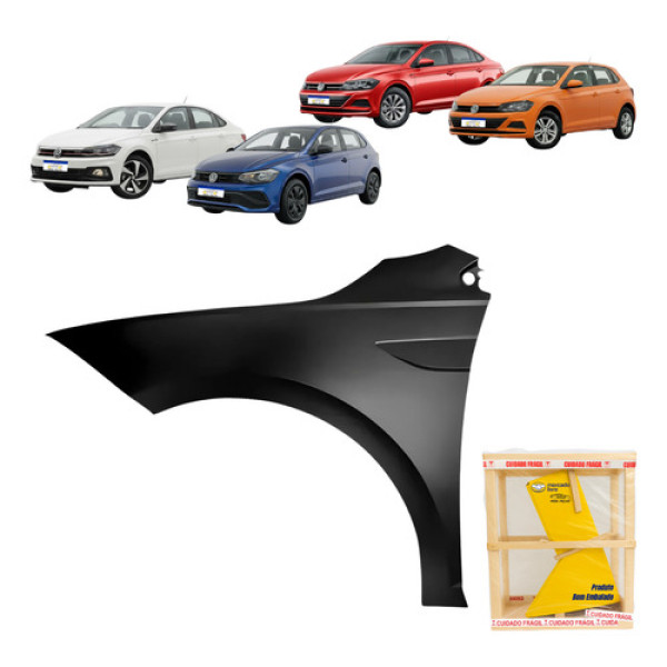 Paralama Vw Polo Virtus 2017 2018 2019 2020 2021 A 2026