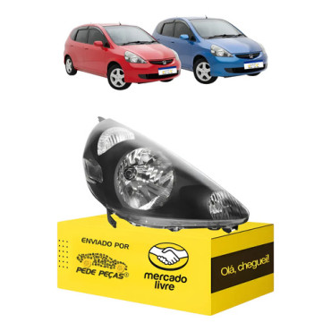 Farol Honda Fit 2003...