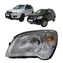 Farol Dianteiro Esquerdo Kia Sportage 2009 2010 Novo Ex Lx