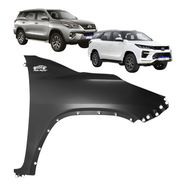 Paralama Toyota Hilux Sw4 2016 2017 2018 A 2025 Novo Direito