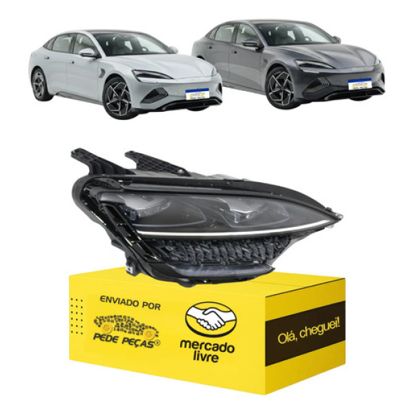 Farol Sinaleira Byd Seal 2024 2025 Full Led C/reator L.d Direito/passageiro