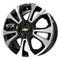 Par De Rodas Gm Onix Montana Corsa Aro 14 + Bicos Zk320