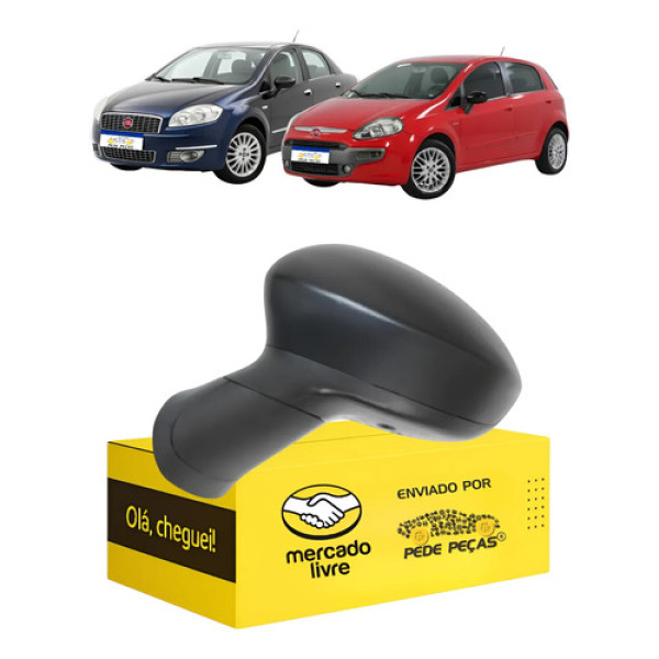 Retrovisor Elétrico Fiat Punto Linea 2008 2009 10 A 2017 Le