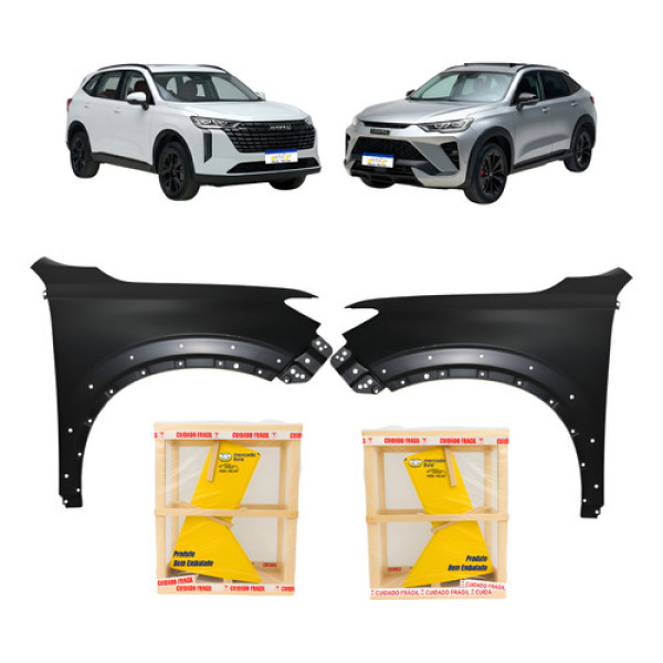 Par Paralama Gwm Haval H6 Gt 2023 2024 2025 2026 Novo