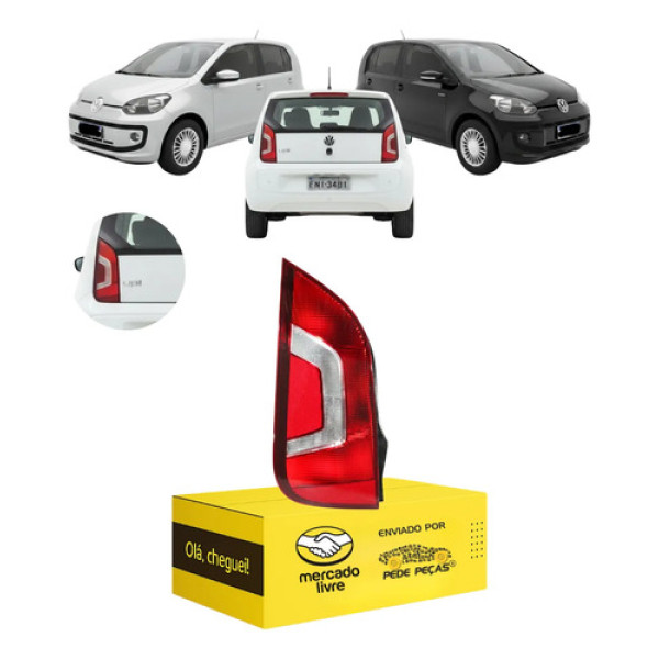 Sinaleira Lanterna Vw Up 2014 2015 2016 2017 Cristal Le Esquerdo/motorista