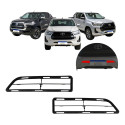 Par Grade Inferior Parachoque Toyota Hilux 2021 A 2023 Novo
