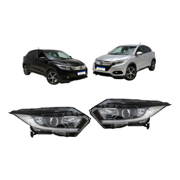 Par Farol Sinaleira Dianteira Honda Hrv 2019 2020 2021 Novo Ambos Lados