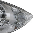 Farol Mascara Cromada Peugeot 308 2011 A 2015 Lado Motorista Esquerdo/motorista