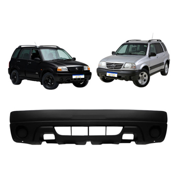 Parachoque Tracker Grand Vitara 2002 A 2007 Sem Furo Milha