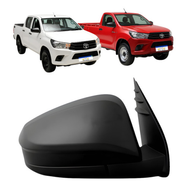 Retrovisor Fixo Direito Toyota Hilux 2016 A 2019 S/pisca Direito/passageiro