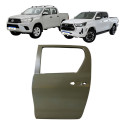 Porta Traseira Hilux 2016 A 2021 2022 2023 2024 2025 L.e - Traseira - Esquerda/motorista - Cinza