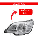 Farol Agile Montana 2010 11 12 13 14 15 A 2020 C/avaria Le Esquerdo/motorista