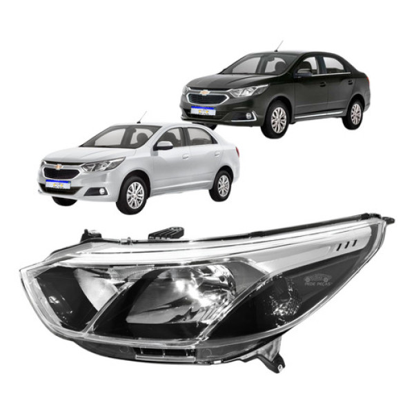 Farol Chevrolet Cobalt 2016 2017 2018 2019 2020 Novo Le