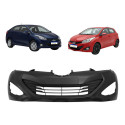 Parachoque Dianteiro Hb20 Hacth Sedan 2012 A 2015 Preto