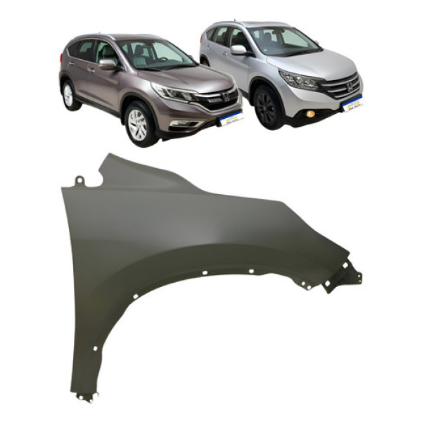 Paralama Direito Honda Crv 2012 2013 2014 A 2016 Com Furo Direito