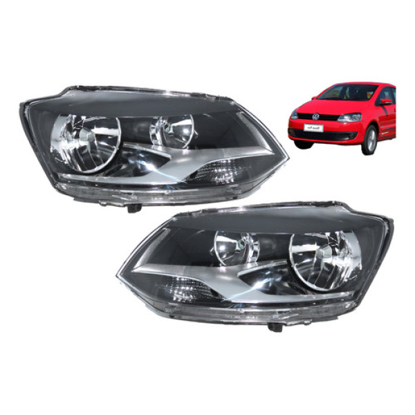 Par Farol Lanterna Sinaleira Fox Spacefox Crossfox Spacecros Esquerdo