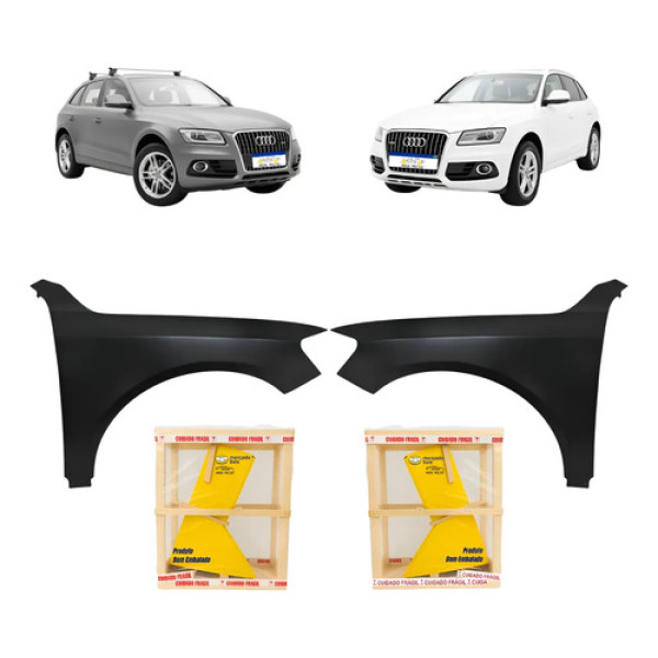 Par Paralama Audi Q5 2009 2010 2011 2012 2013 A 2017 Novo