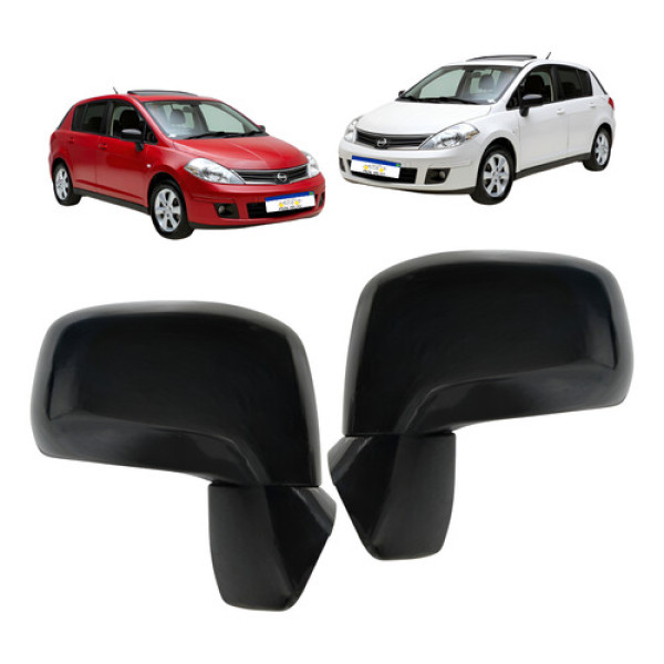 Retrovisor Nissan Tiida 2008 2009 2010 A 2013 Par Manual 