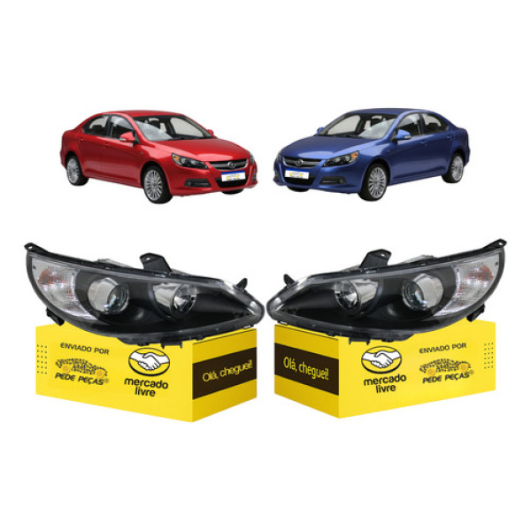 Par Farol Sinaleira Jac J5 2011 2012 2013 2014 Novo Manual Ambos Lados