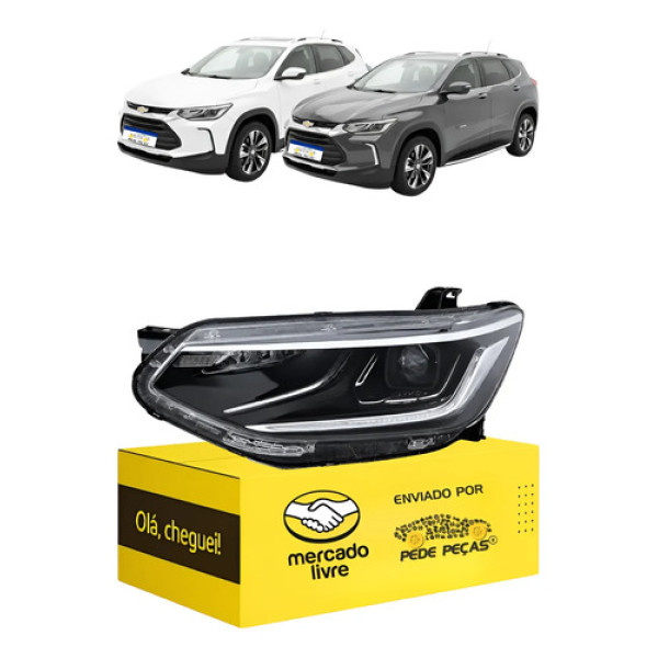 Farol Sinaleira Tracker Premier Rs 2020 A 2025 Full Led Le Esquerdo/motorista