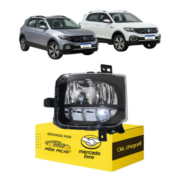 Farol Milha Tcross 2020 2021 2022 2023 2024 2025 Cibie L.d Cristal