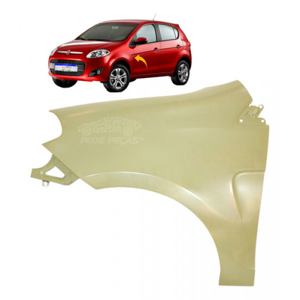 Paralama Fiat Palio 2012 2013 2014 2015 2016 2017 Novo Le